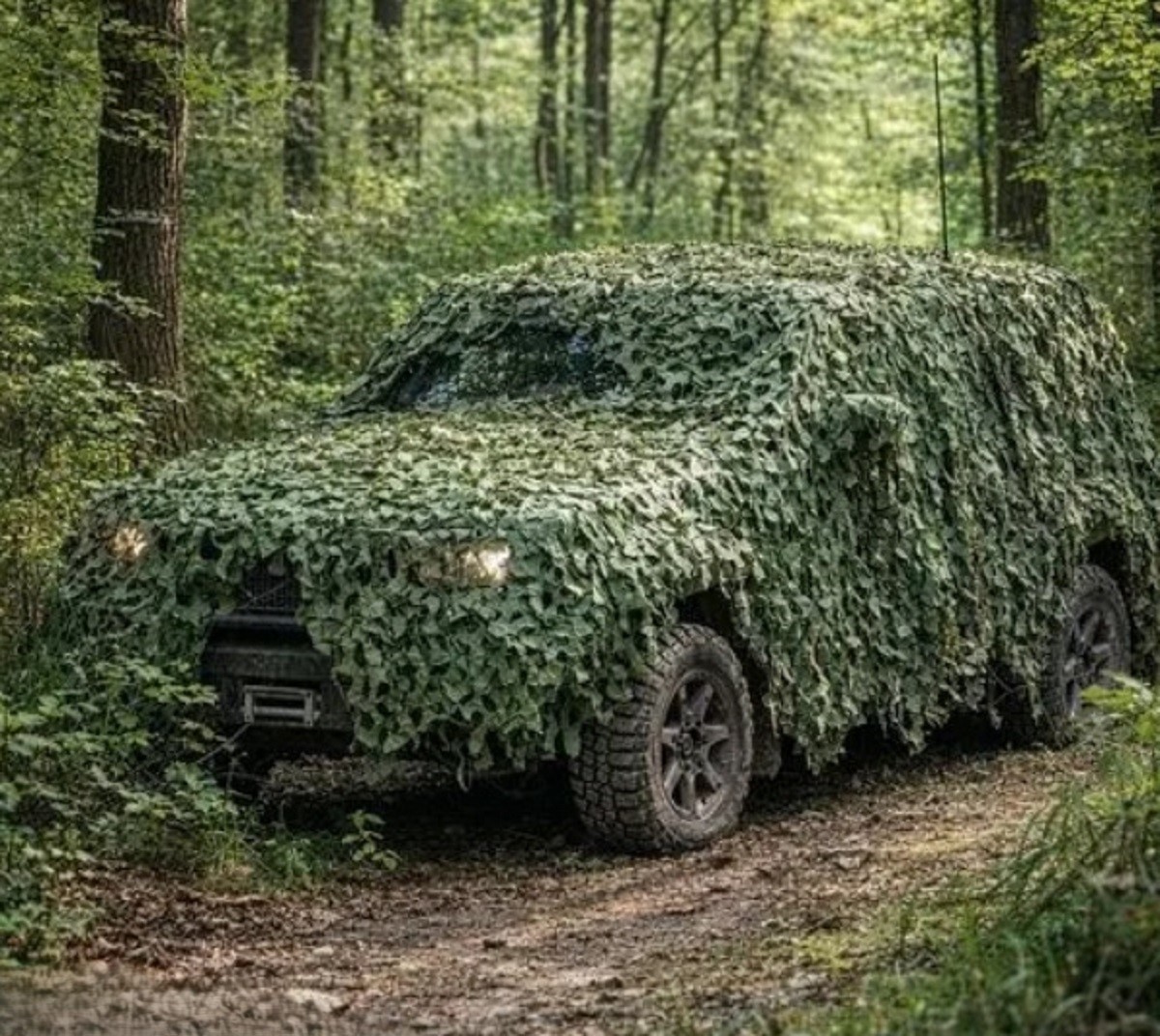 Vysokoodolná praktická kamuflážna sieť